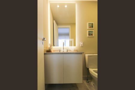 Banheiro de apartamento à venda com 1 quarto, 27m² em Belenzinho, São Paulo