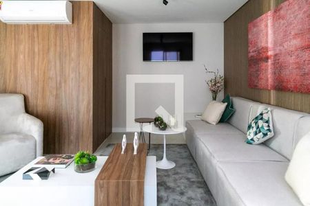 Studio à venda com 27m², 1 quarto e sem vagaÁrea comum - Salão de festas