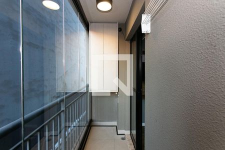 Studio à venda com 27m², 1 quarto e sem vagaVaranda