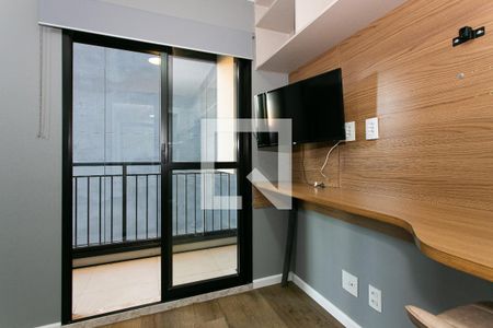 Studio à venda com 27m², 1 quarto e sem vagaVaranda