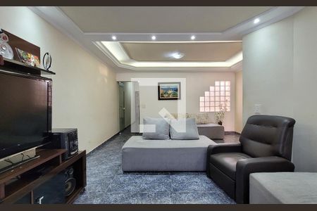 Sala de casa à venda com 3 quartos, 244m² em Jardim Utinga, Santo André