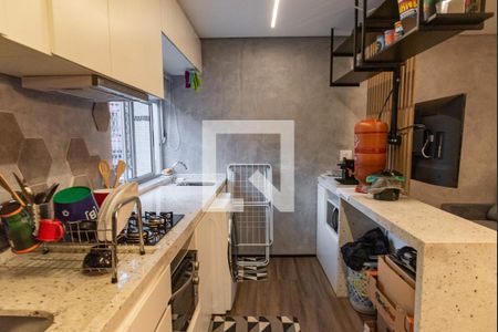 Cozinha de apartamento à venda com 1 quarto, 40m² em Vila Mariana, São Paulo