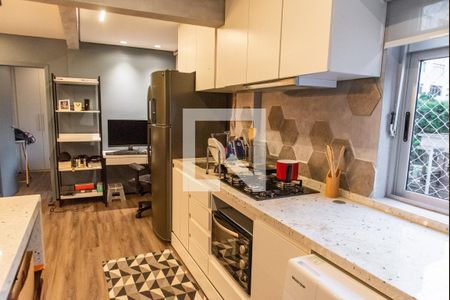 Cozinha de apartamento à venda com 1 quarto, 40m² em Vila Mariana, São Paulo