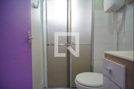 Banheiro de apartamento à venda com 1 quarto, 32m² em Canudos, Novo Hamburgo