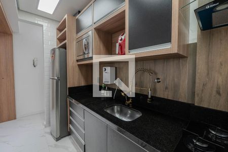 Sala/Cozinha de apartamento à venda com 1 quarto, 45m² em Consolação, São Paulo