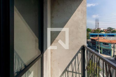 Varanda da Sala de apartamento para alugar com 1 quarto, 40m² em Vila dos Minerios, São Paulo