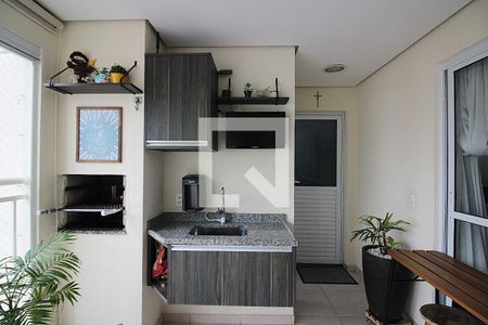 Sala Sacada de apartamento à venda com 3 quartos, 91m² em Centro, São Bernardo do Campo