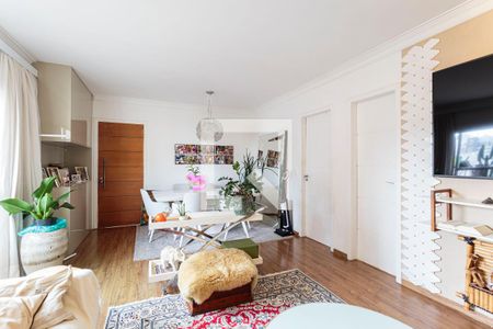 Sala de apartamento para alugar com 2 quartos, 96m² em Indianópolis, São Paulo