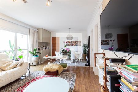 Sala de apartamento para alugar com 2 quartos, 96m² em Indianópolis, São Paulo