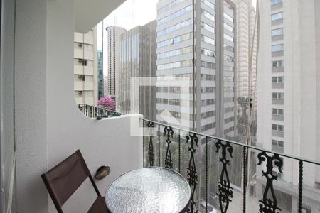 Varanda de apartamento para alugar com 2 quartos, 88m² em Itaim Bibi, São Paulo