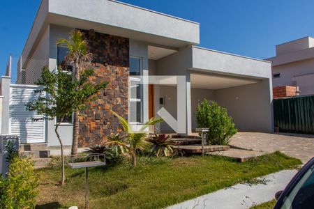 FACHADA de casa de condomínio para alugar com 3 quartos, 418m² em Loteamento Parque dos Alecrins, Campinas