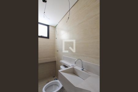 Banheiro da Suíte de apartamento à venda com 2 quartos, 137m² em Santa Monica, Belo Horizonte