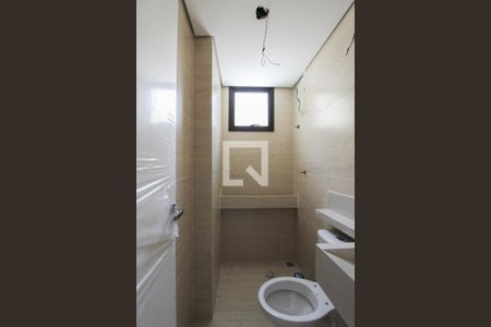 Banheiro da Suíte de apartamento à venda com 2 quartos, 137m² em Santa Monica, Belo Horizonte