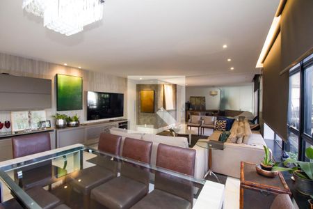 Sala de apartamento à venda com 4 quartos, 300m² em Funcionários, Belo Horizonte