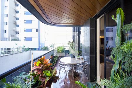 Varanda da Sala de apartamento à venda com 4 quartos, 300m² em Funcionários, Belo Horizonte