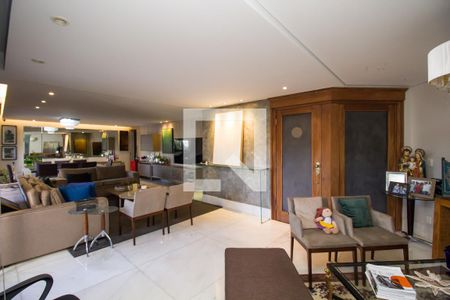 Sala de apartamento à venda com 4 quartos, 300m² em Funcionários, Belo Horizonte