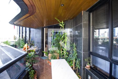 Varanda da Sala de apartamento à venda com 4 quartos, 300m² em Funcionários, Belo Horizonte