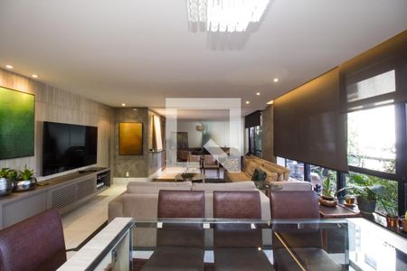 Sala de apartamento à venda com 4 quartos, 300m² em Funcionários, Belo Horizonte