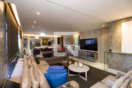 Sala de apartamento à venda com 4 quartos, 300m² em Funcionários, Belo Horizonte