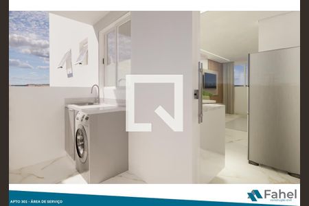 Apartamento à venda com 2 quartos, 53m² em Santa Monica, Belo Horizonte