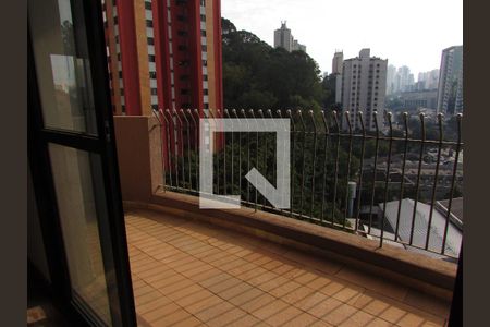 Varanda da Sala de apartamento para alugar com 4 quartos, 254m² em Vila Andrade, São Paulo