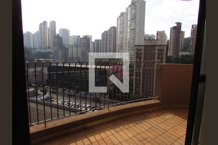 Varanda da Sala de apartamento para alugar com 4 quartos, 254m² em Vila Andrade, São Paulo