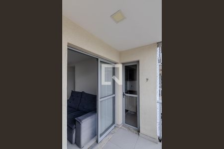 Varanda da Sala de apartamento para alugar com 2 quartos, 54m² em Campo Grande, Rio de Janeiro