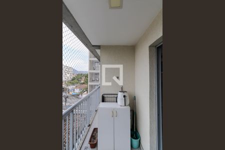 Varanda da Sala de apartamento para alugar com 2 quartos, 54m² em Campo Grande, Rio de Janeiro