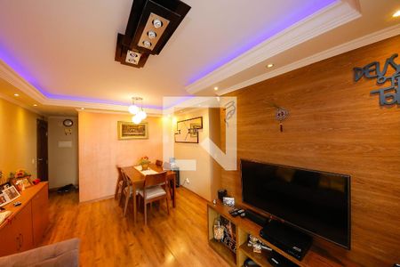 Sala de apartamento à venda com 3 quartos, 75m² em Parque São Lucas, São Paulo