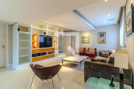 Sala de TV de apartamento para alugar com 3 quartos, 300m² em Santa Cecilia, São Paulo
