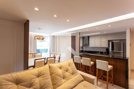 Sala de apartamento para alugar com 3 quartos, 83m² em Buritis, Belo Horizonte