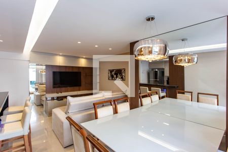 Sala de apartamento para alugar com 3 quartos, 83m² em Buritis, Belo Horizonte