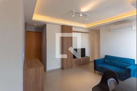 Sala de apartamento para alugar com 1 quarto, 65m² em Jardim do Trevo, Campinas