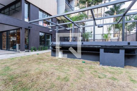Studio para alugar com 27m², 1 quarto e sem vaga Studio para alugar com 27m², 1 quarto e sem vagaÁrea comum - Churrasqueira