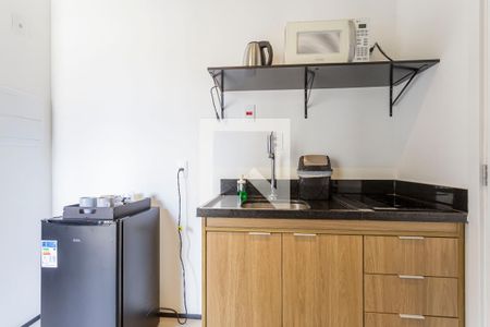Studio para alugar com 27m², 1 quarto e sem vaga Studio para alugar com 27m², 1 quarto e sem vagaCozinha
