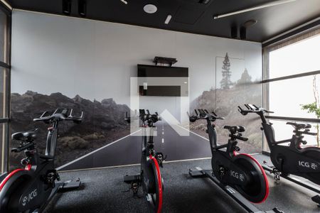 Studio para alugar com 27m², 1 quarto e sem vaga Studio para alugar com 27m², 1 quarto e sem vagaÁrea comum - Academia
