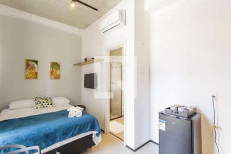 Studio para alugar com 27m², 1 quarto e sem vaga Studio para alugar com 27m², 1 quarto e sem vagaSala/Quarto