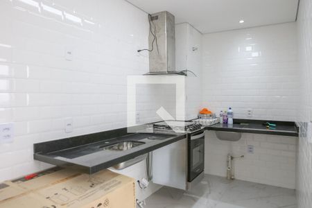 Cozinha e Área de Serviço de apartamento para alugar com 2 quartos, 37m² em Água Branca, São Paulo