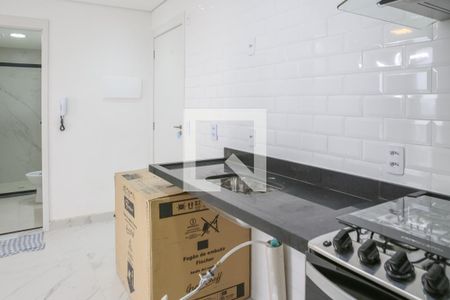 Cozinha e Área de Serviço de apartamento para alugar com 2 quartos, 37m² em Água Branca, São Paulo