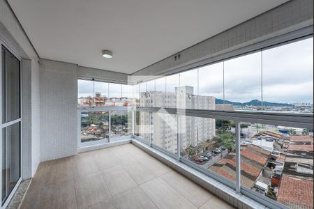 Varanda de apartamento para alugar com 2 quartos, 111m² em Ponta da Praia, Santos