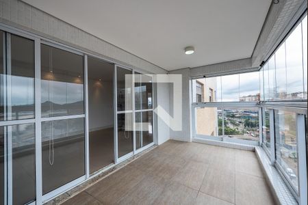 Varanda de apartamento para alugar com 2 quartos, 111m² em Ponta da Praia, Santos