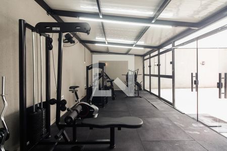 Condomínio - Academia de apartamento para alugar com 2 quartos, 42m² em Tatuapé, São Paulo