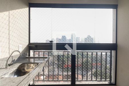 Varanda Sala  de apartamento para alugar com 2 quartos, 42m² em Tatuapé, São Paulo