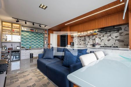 Sala/Cozinha de apartamento à venda com 3 quartos, 84m² em Sumarezinho, São Paulo