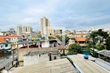 Vista da Sala de apartamento à venda com 3 quartos, 62m² em Vila Galvão, Guarulhos