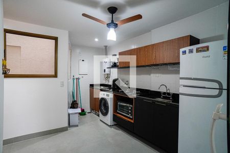 Cozinha de apartamento para alugar com 1 quarto, 54m² em Piratininga, Niterói