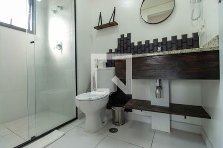 Apartamento à venda com 39m², 1 quarto e 1 vaga Apartamento à venda com 39m², 1 quarto e 1 vagaBanheiro da Suíte