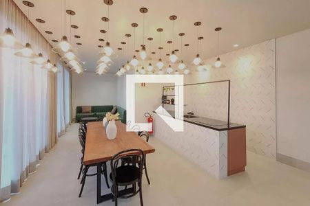 Apartamento à venda com 39m², 1 quarto e 1 vaga Apartamento à venda com 39m², 1 quarto e 1 vagaÁrea comum - Salão de festas