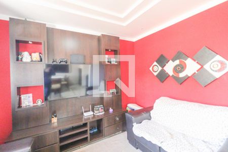 Sala de casa de condomínio à venda com 3 quartos, 125m² em Bairro da Água Fria, Jundiaí