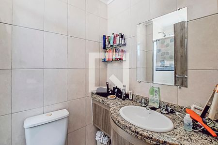 Banheiro da Suíte de apartamento à venda com 3 quartos, 69m² em Taboão, São Bernardo do Campo
